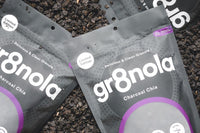  Charcoal Chia: The brand development of my detoxifying black granola.