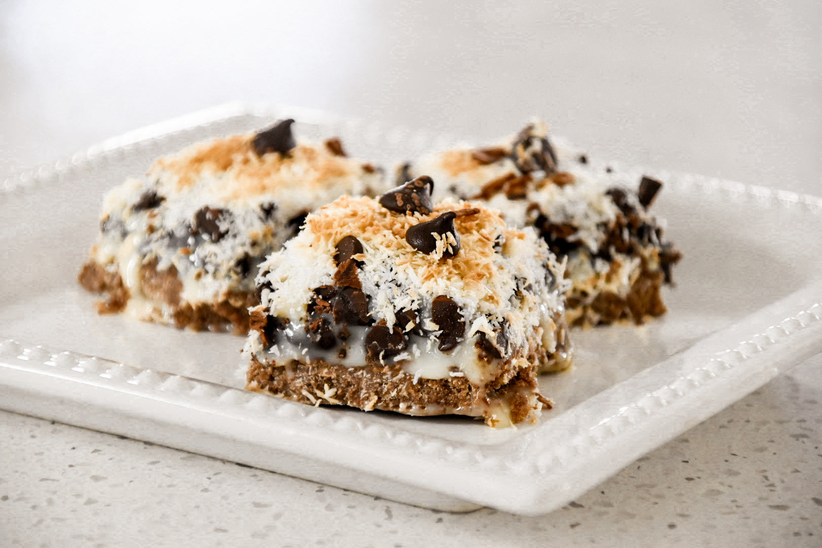 Vegan Coconut Magic Cookie Bars – gr8nola