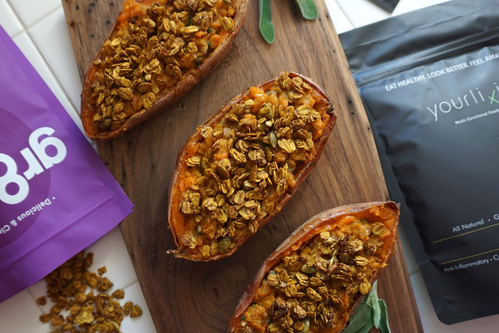 Savory Sweet Potato Crunch - gr8nola