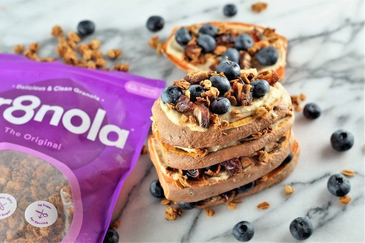 Sweet &amp; Savory Sweet Potato Toasts
&ndash; gr8nola