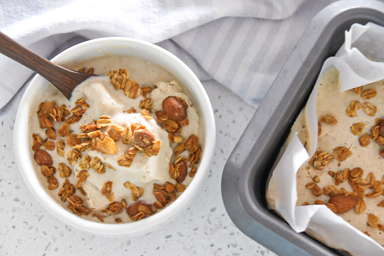 Vanilla Bean Almond Nice Cream – gr8nola