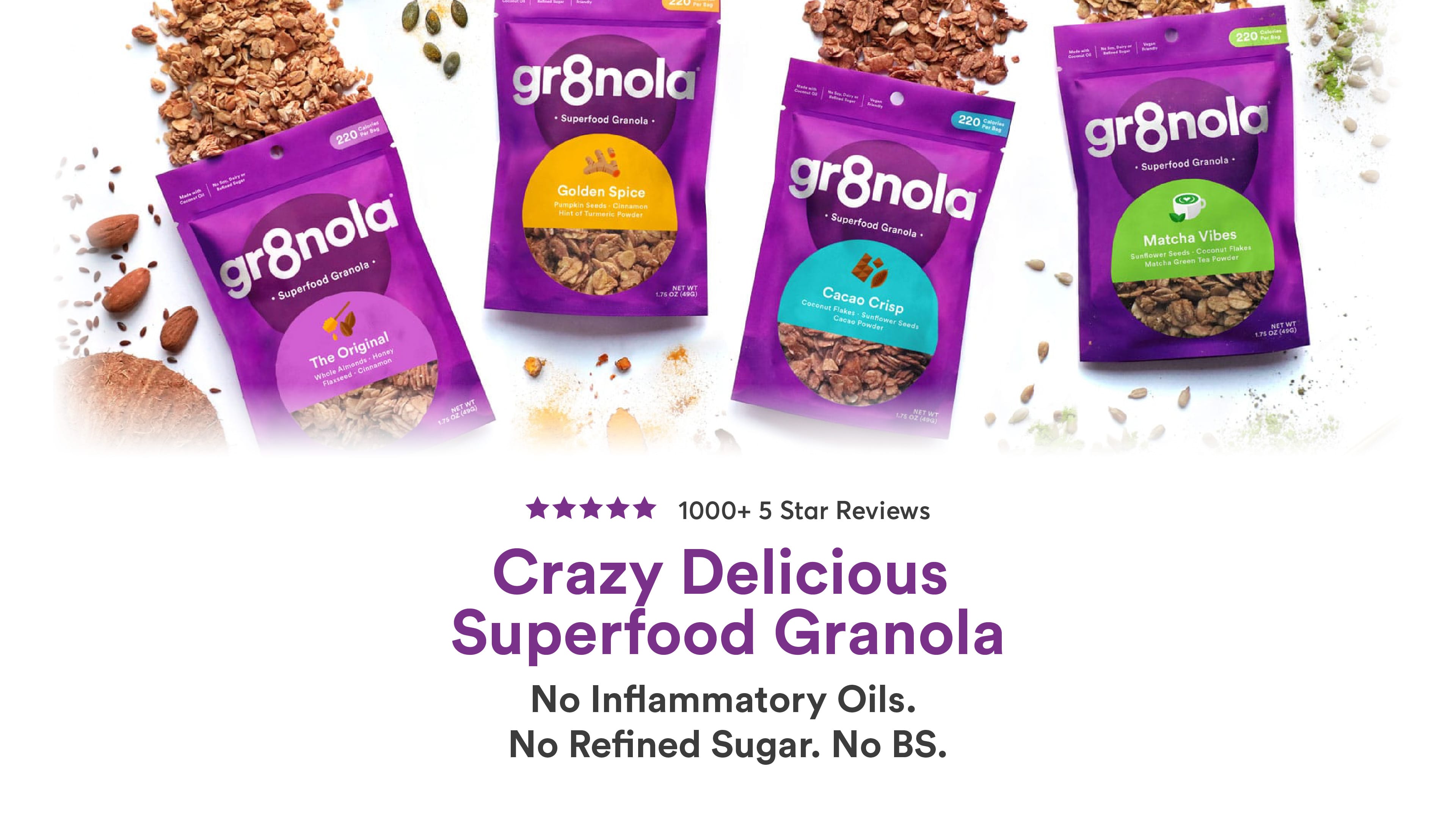 Standard Packs – gr8nola