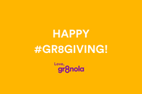  Happy #GR8GIVING