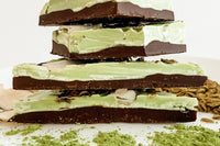  Vegan Matcha Double Chocolate Bark