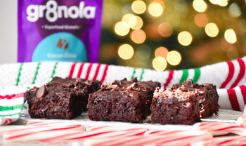 Peppermint Dark Chocolate Brownies