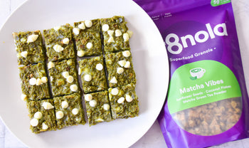 Vegan Matcha White Chocolate Blondies Recipe