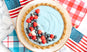 Red, White & Blue Coconut Berry Pie Recipe (Vegan, No-Bake)