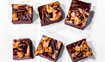 Dark Chocolate Peanut Butter Fudge