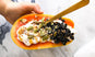 Charcoal Granola Papaya Boat