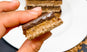Healthy No-Bake Vegan Twix Bars With A Superfood Crust