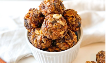  Carrot Walnut Chai Energy Balls 