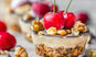 Raw Cashew Cherry Cups With a Gr8nola Crust