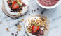Strawberry Chia Seed Tortilla Tacos