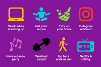  8 Ways I'm Staying Moving @ Home