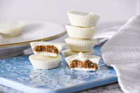 White Chocolate Cookie Dough Cups Recipe