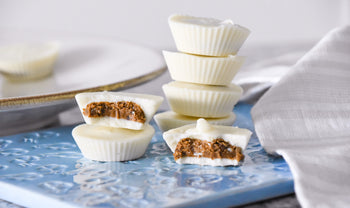 White Chocolate Cookie Dough Cups Recipe
